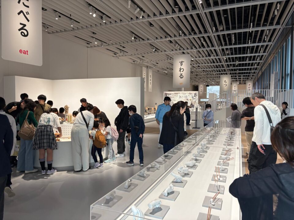 Taberareru Kimochi exhibit at Design Ah neo
