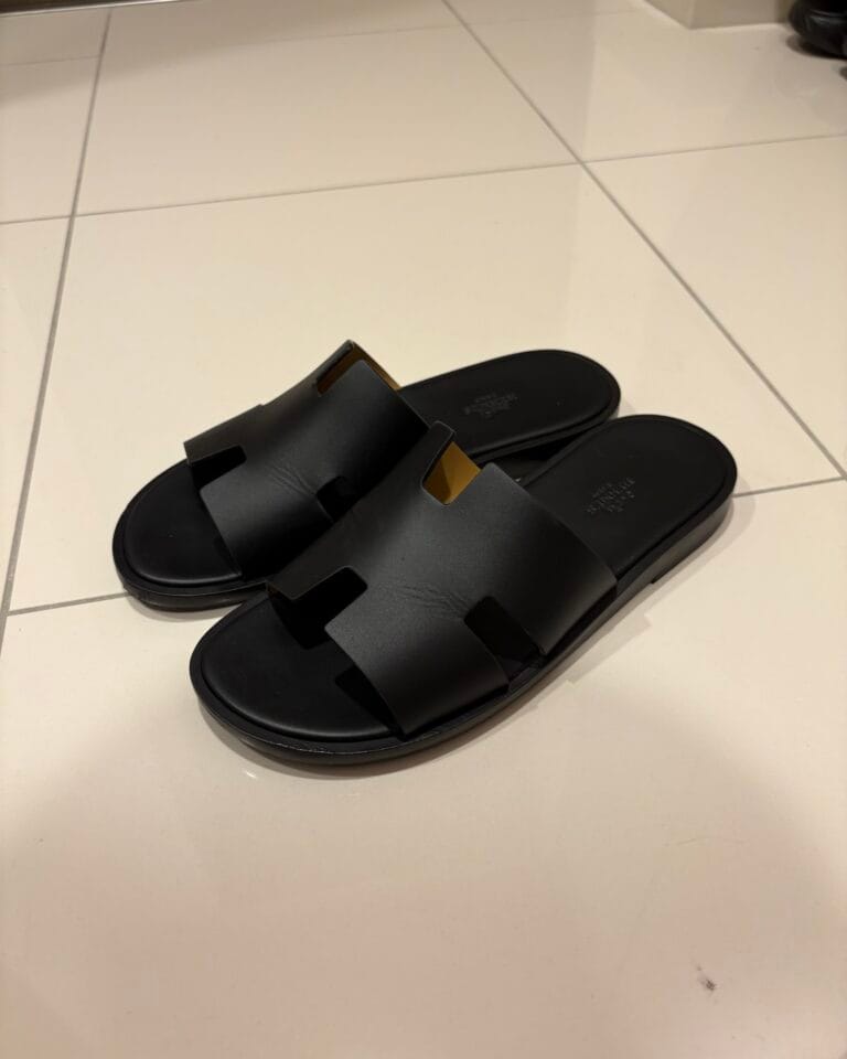 エルメス サンダル 2足セット イズミール 状態悪い HERMES 】エルメス “イズミール” サンダル ハーフラバーソール