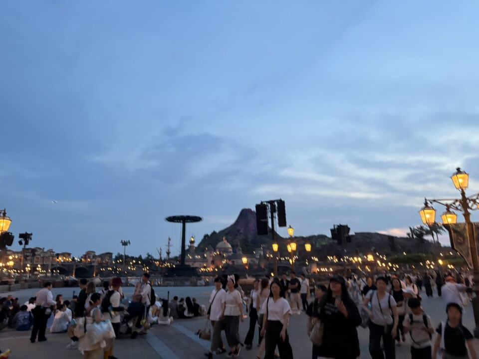 レストランでの夕食のひととき